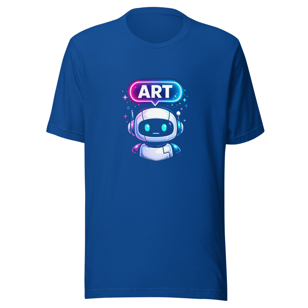 Artificially Intelligent Bot Says "Art" T-Shirt - Image 8