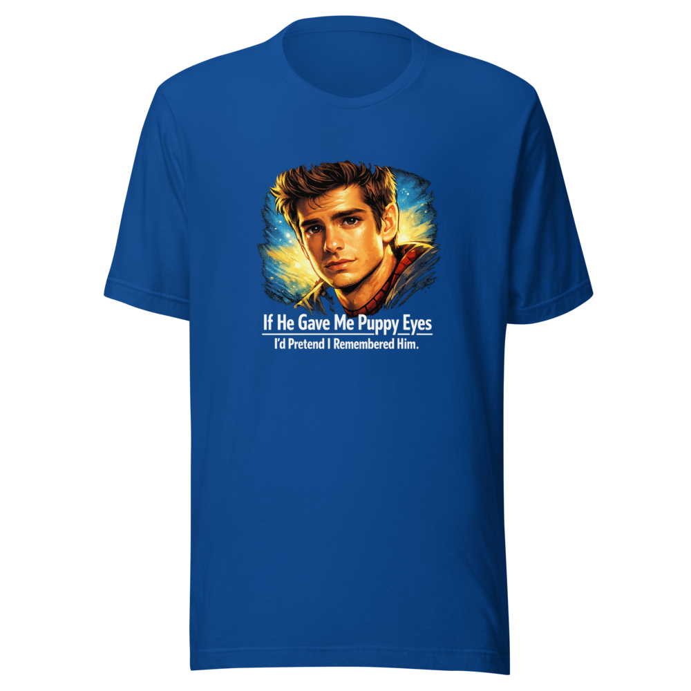 Peter Parker Puppy Eyes T-Shirt - Image 8