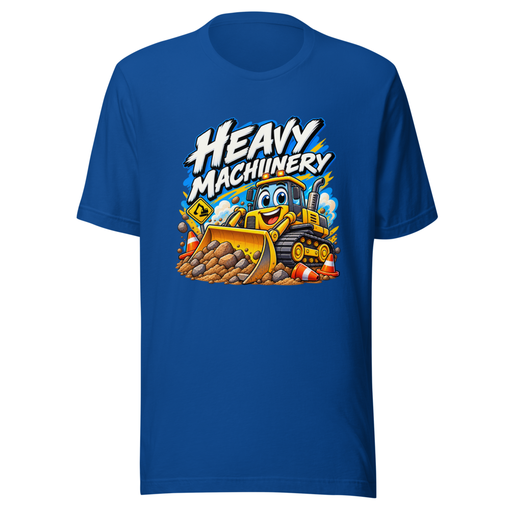 Heavy Machinery Viral Meme T-Shirt - Image 8