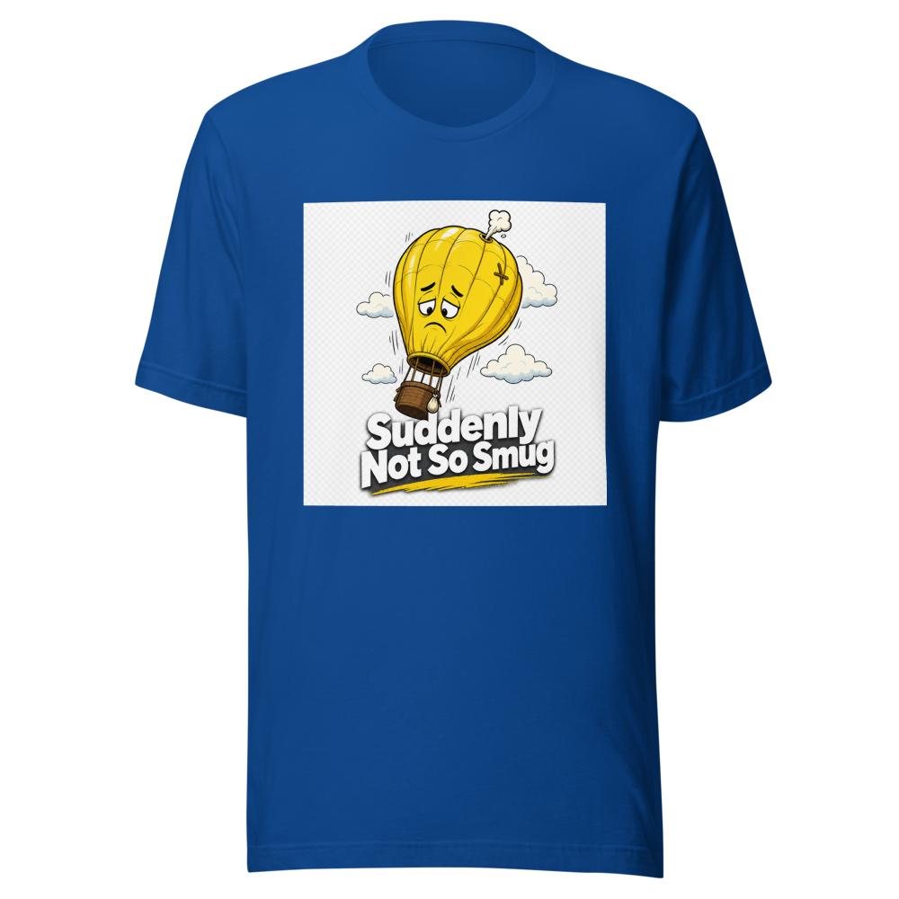 Smug No More Funny Meme T-Shirt - Image 8
