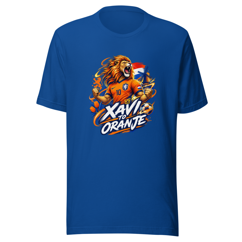 Xavi to Dutch National Team Coach T-Shirt - Image 8