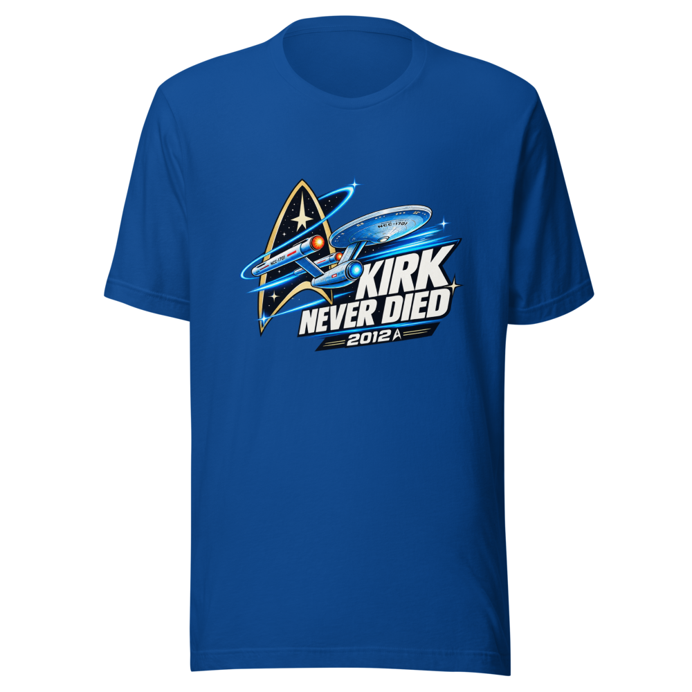 Kirk Never Died Star Trek 2012 Username Tee - Image 8
