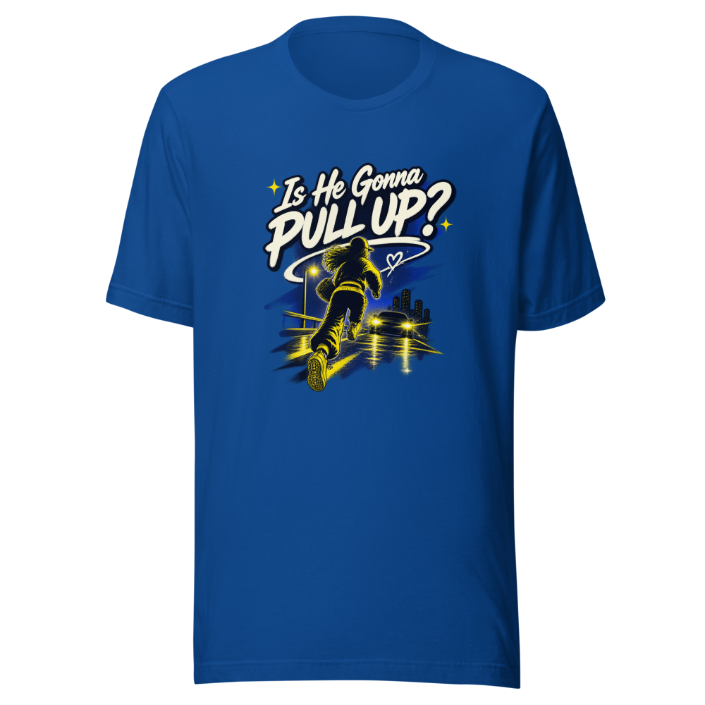 Is He Gonna Pull Up? Viral Meme T-Shirt - Image 8
