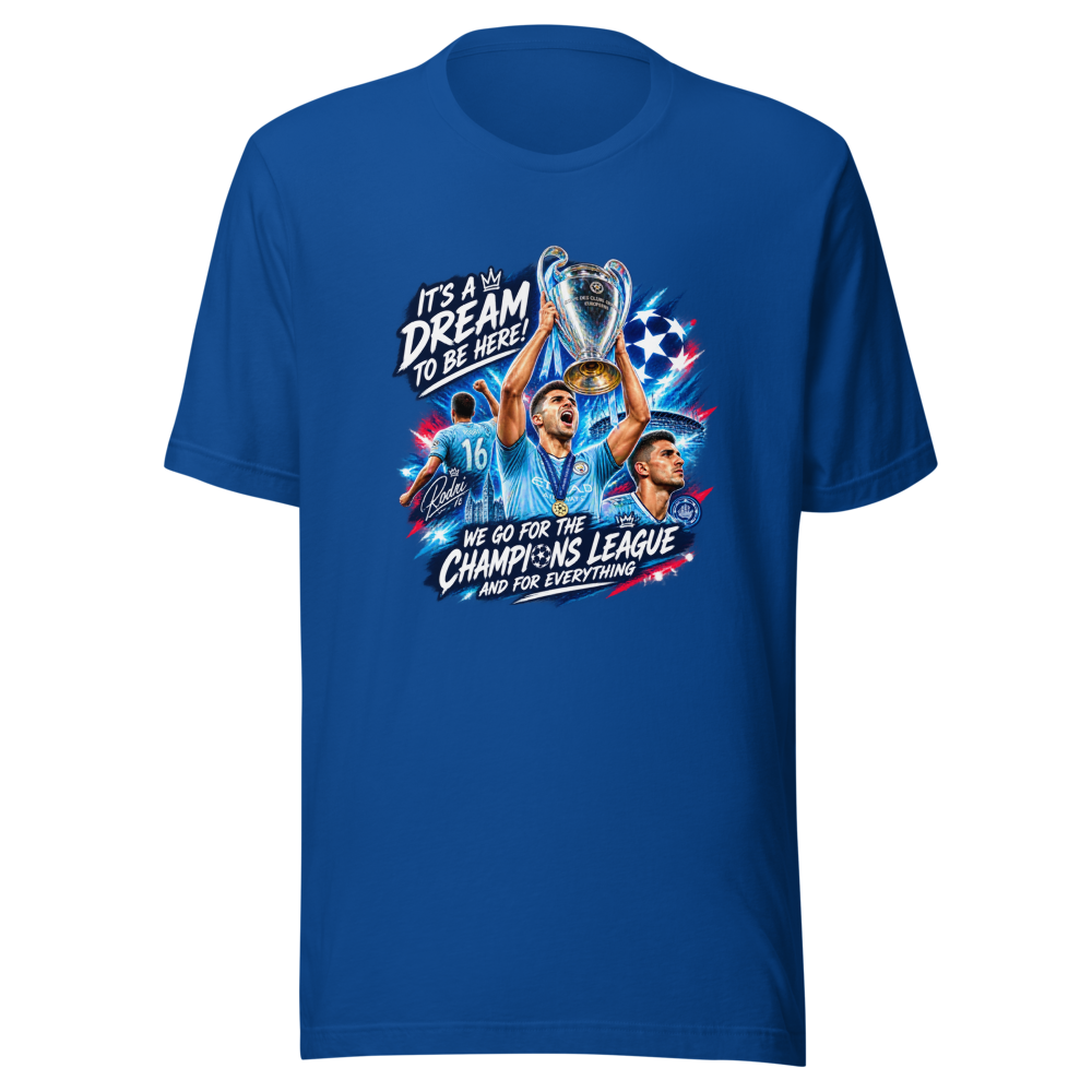Rodri's Dream: UCL & Everything Tee - Image 8