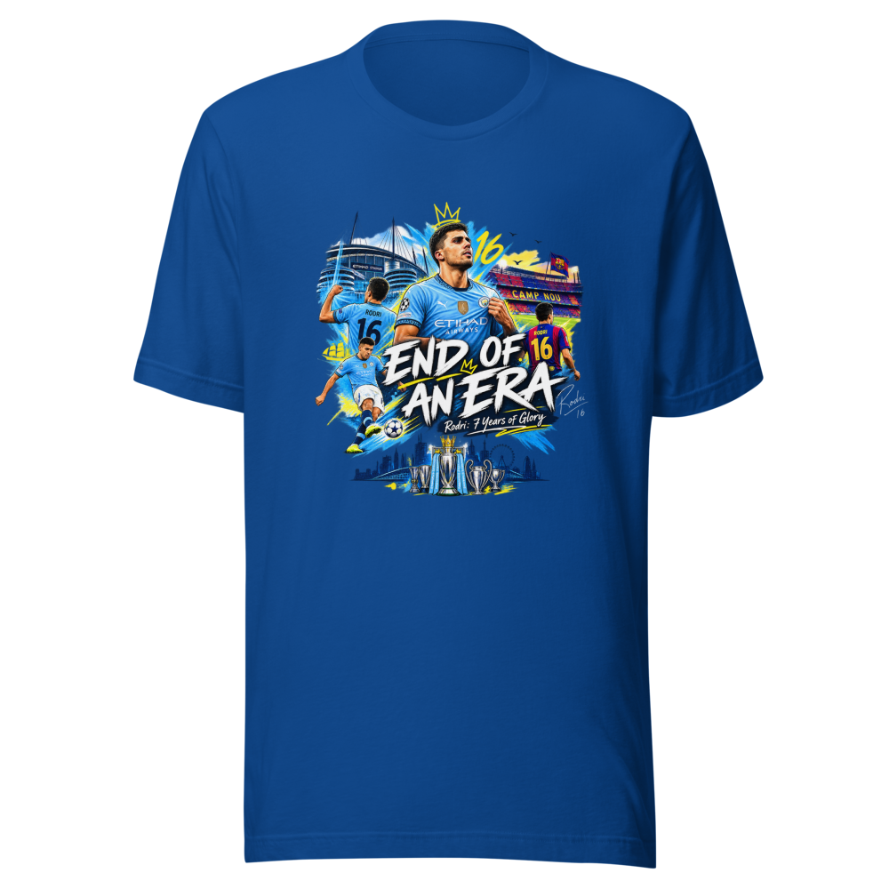 Rodri's Barca Move: The End of an Era Tee - Image 8