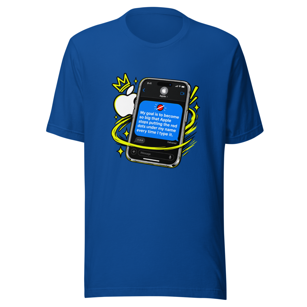Apple Autocorrect Goal Tee - Image 8