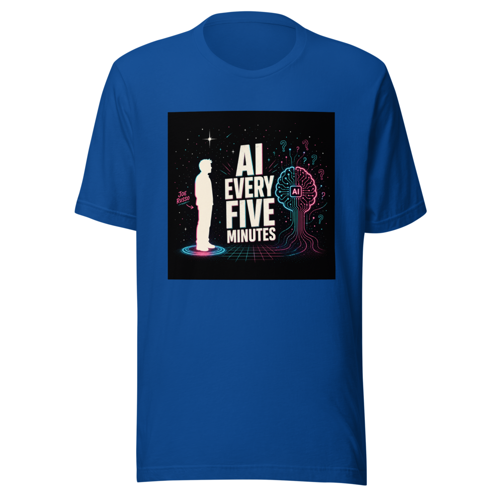 AI Fears & Silence Funny T-Shirt - Image 8