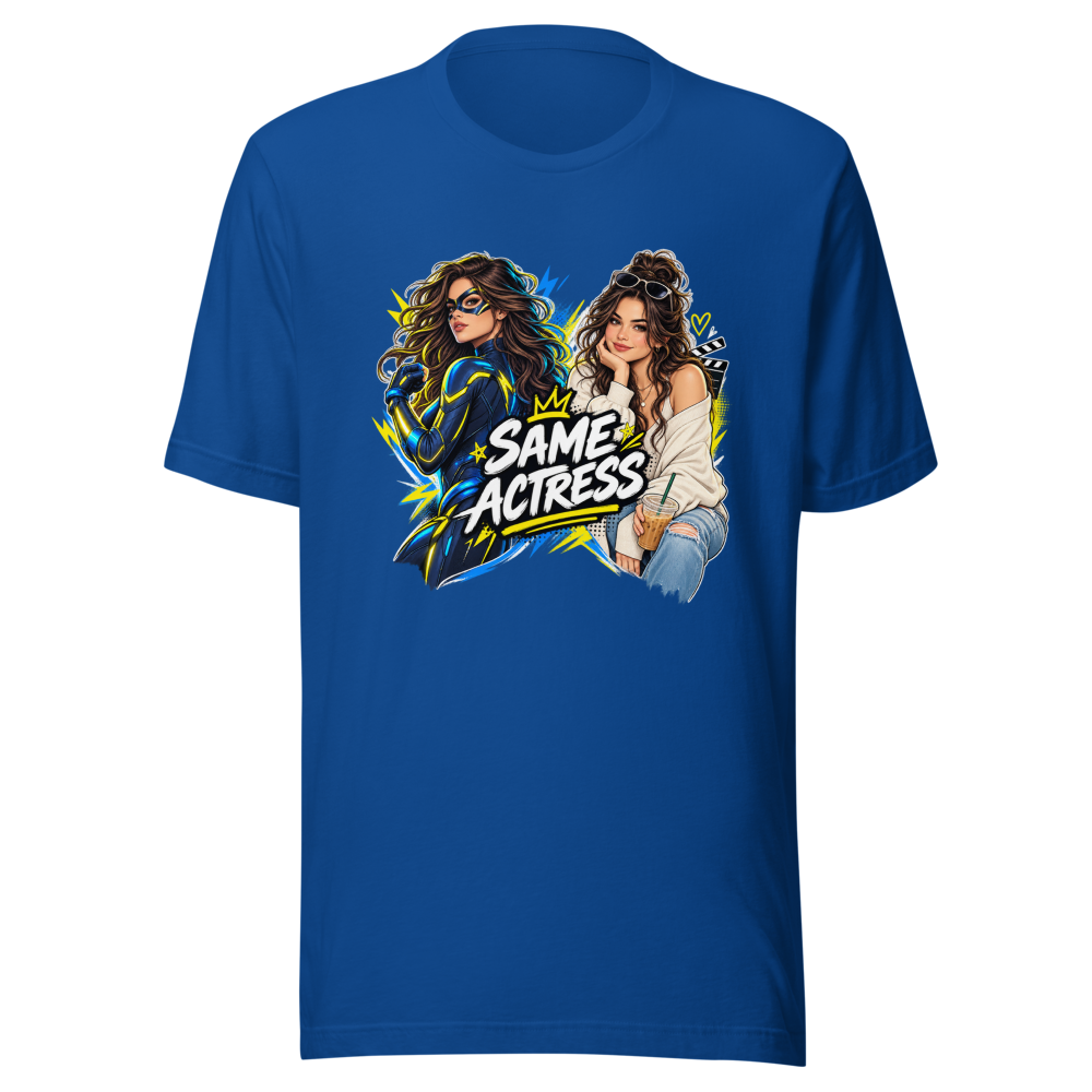 Same Actress Then & Now Viral T-Shirt - Image 8