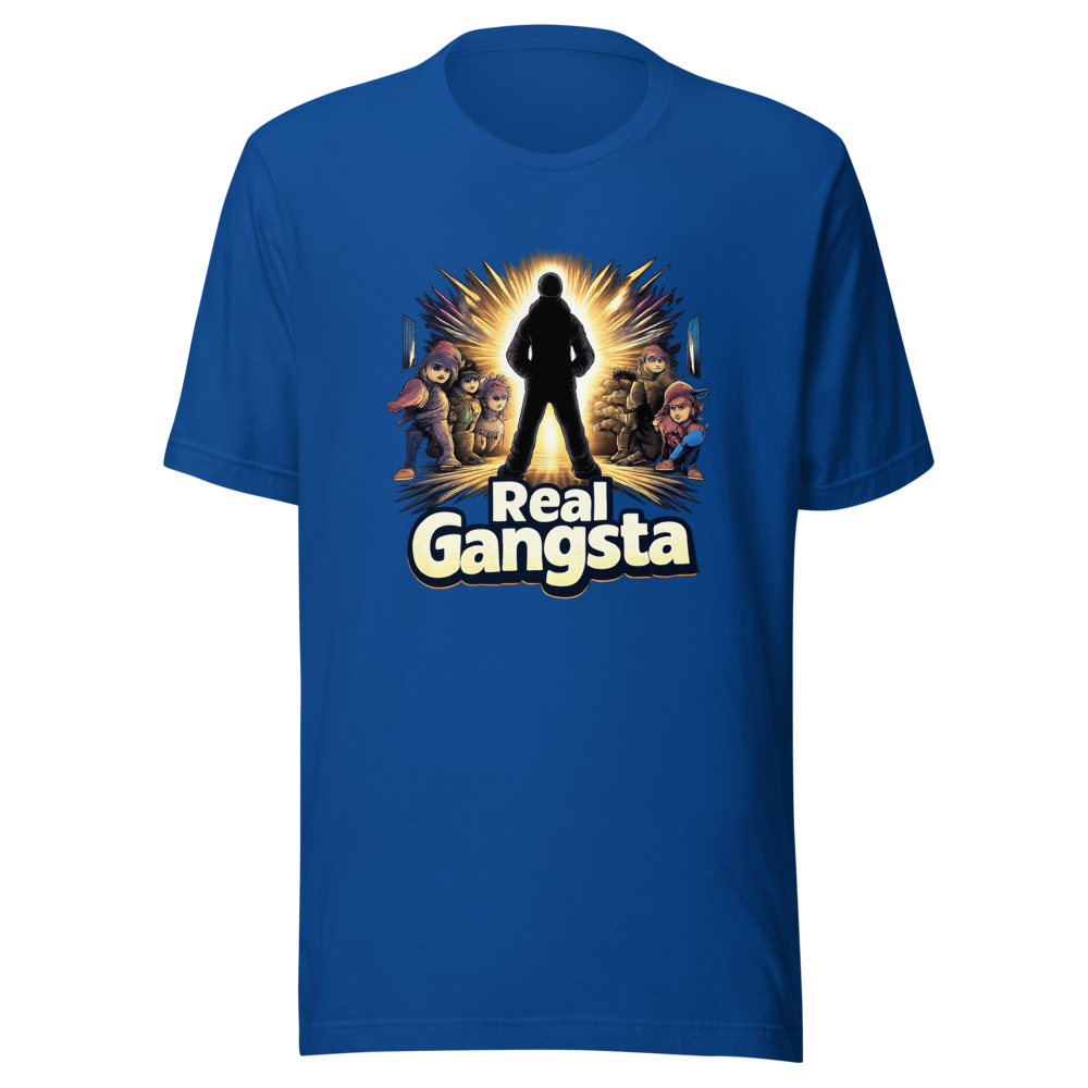 Real Gangsta T-Shirt: Level Up Your Style - Image 8