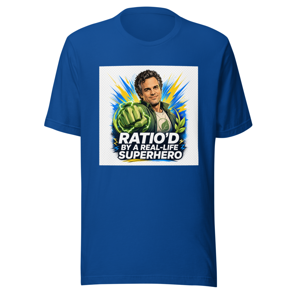 Mark Ruffalo Ratio'd Superhero T-Shirt - Image 8