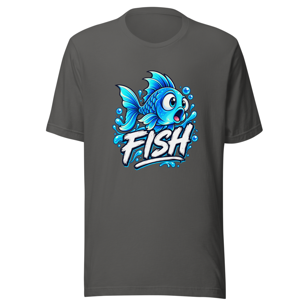 Fish Vibes Aesthetic T-Shirt - Image 11