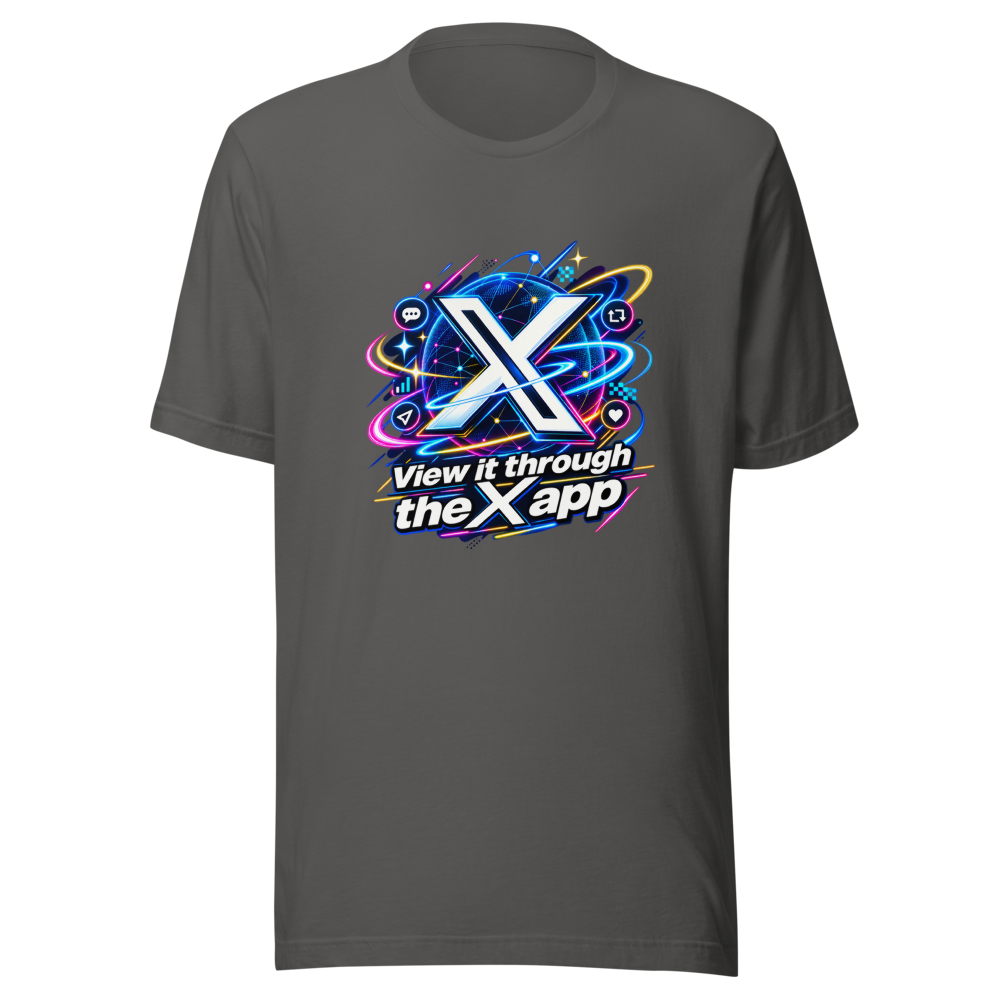 X App Vibes Tee: Viral Tweet Fashion - Image 11