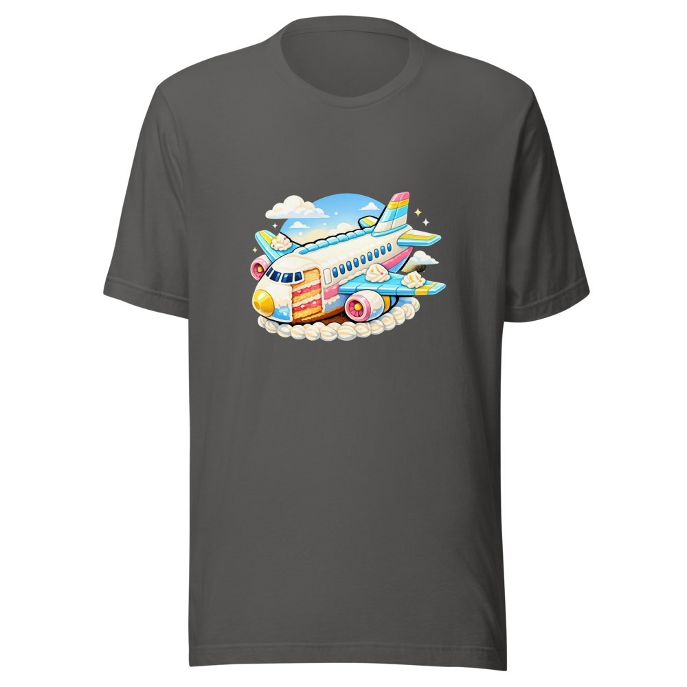 Viral Plane Cake T-Shirt - Sweetest Flight Ever - Image 11