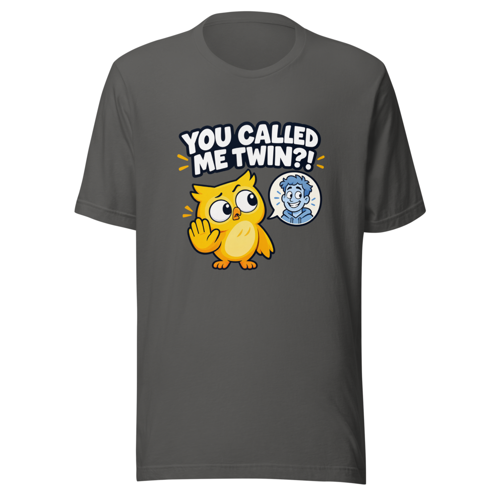 Funny Twin Stranger Meme T-Shirt - Duolingo Inspired - Image 11
