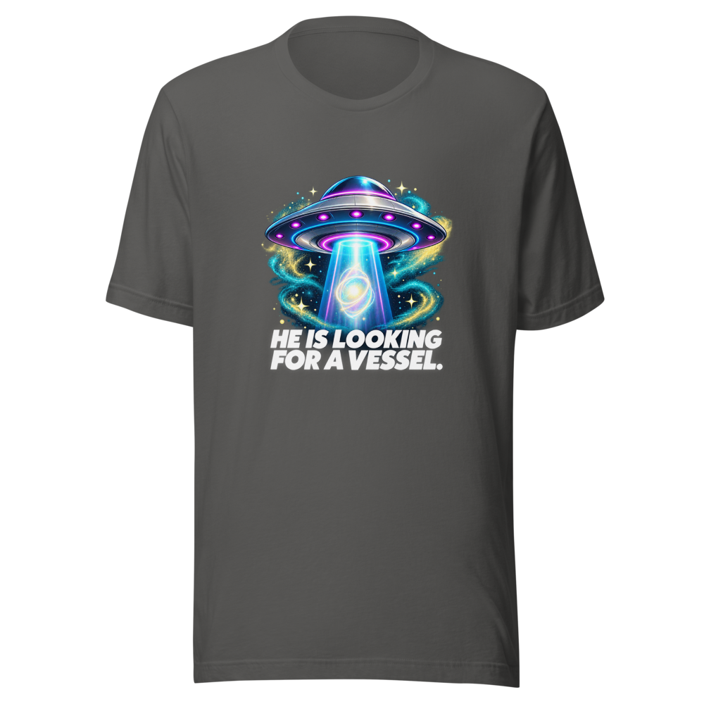 He Is Looking For A Vessel Meme T-Shirt - Image 11