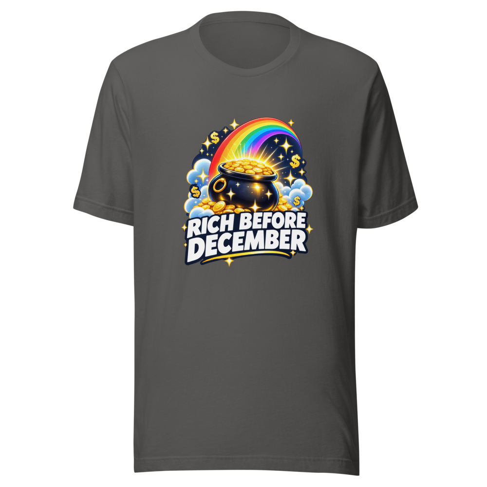 Get Rich Before December Viral T-Shirt - Image 11