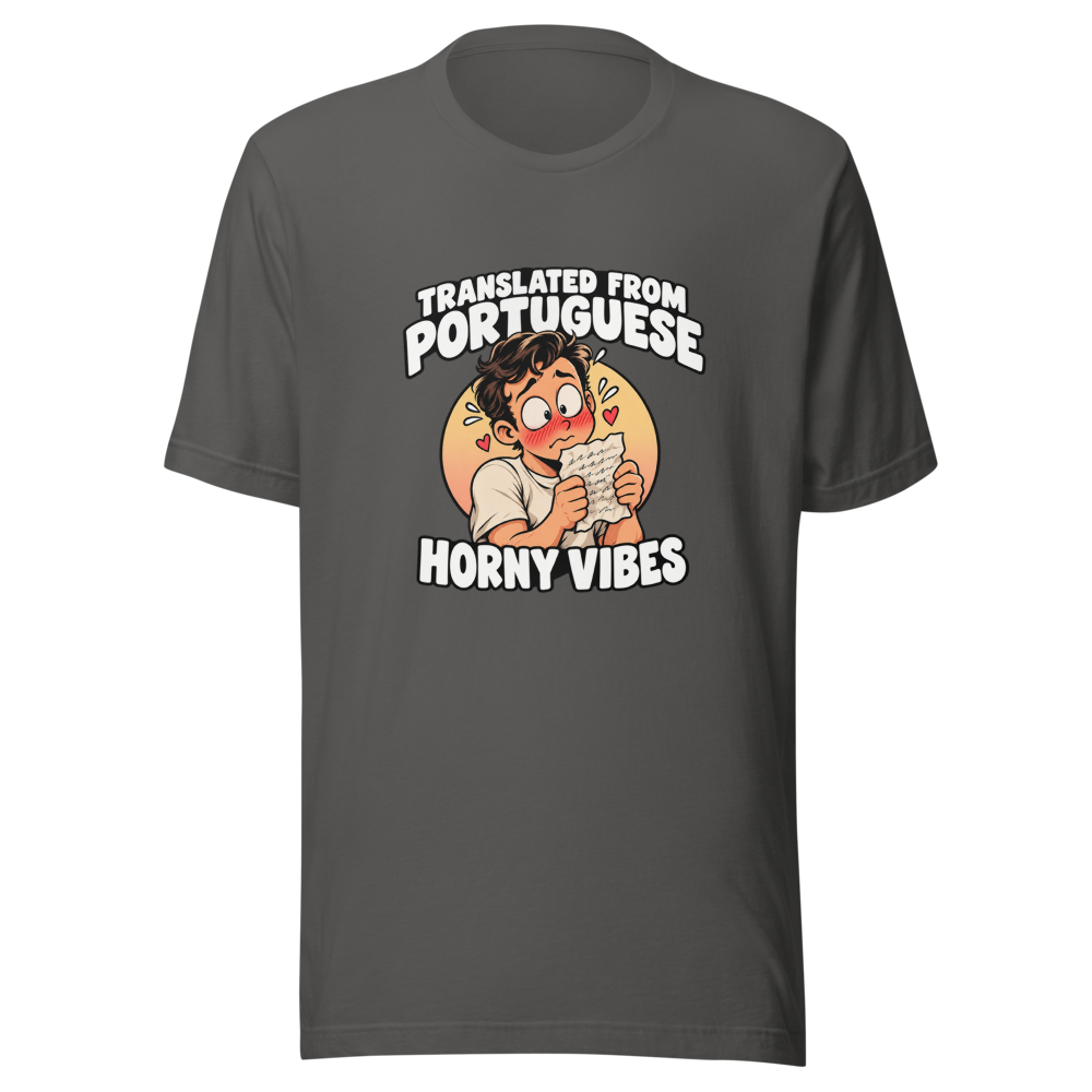 Translated Horny Vibes T-Shirt - Image 11
