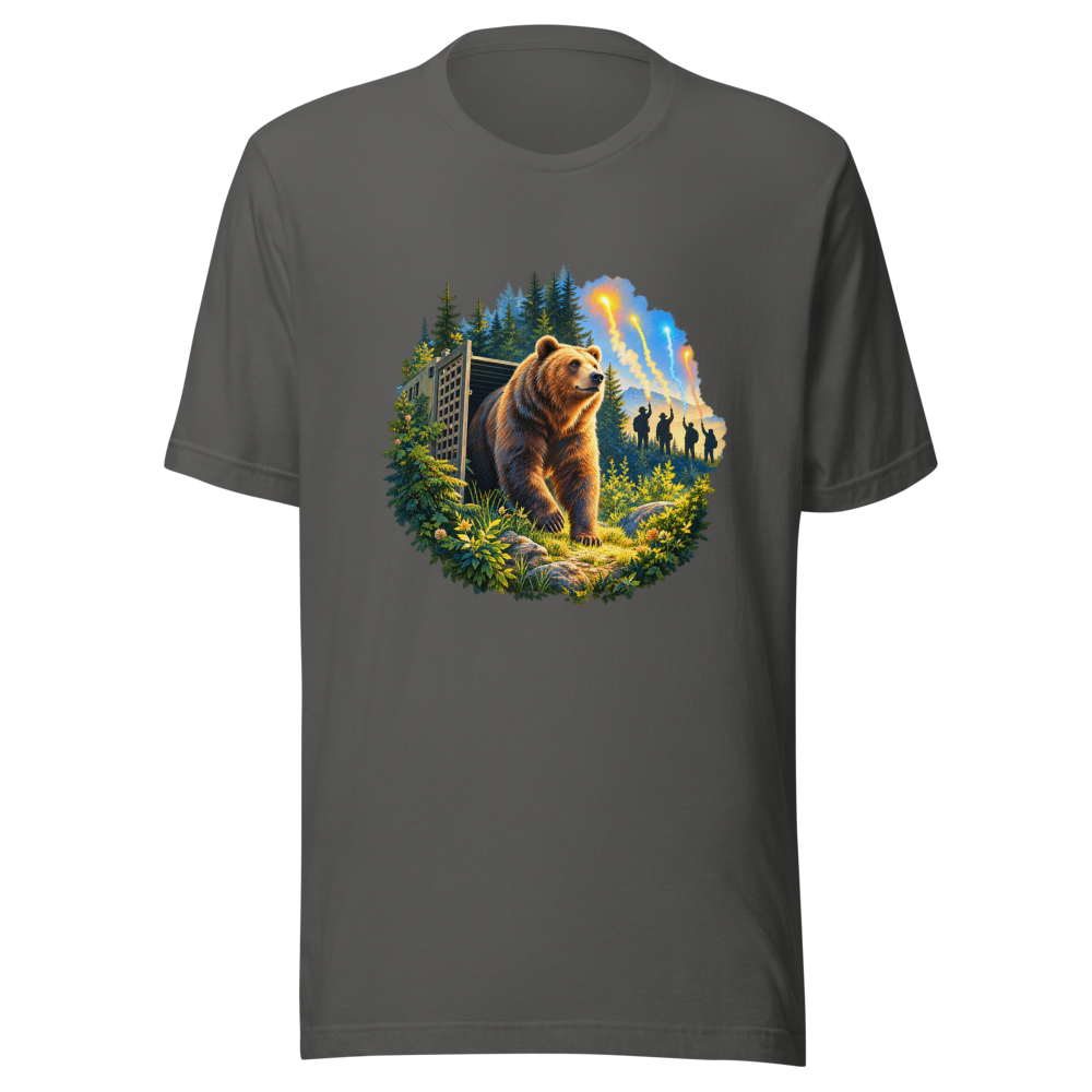 Bear Release Emotional Tears T-Shirt - Image 11