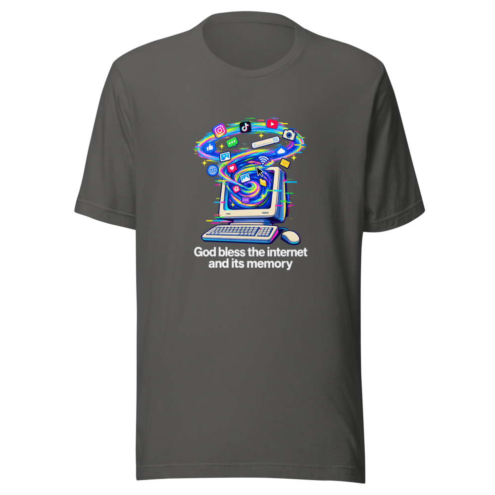Internet Memory T-Shirt: God Bless The Internet - Image 11