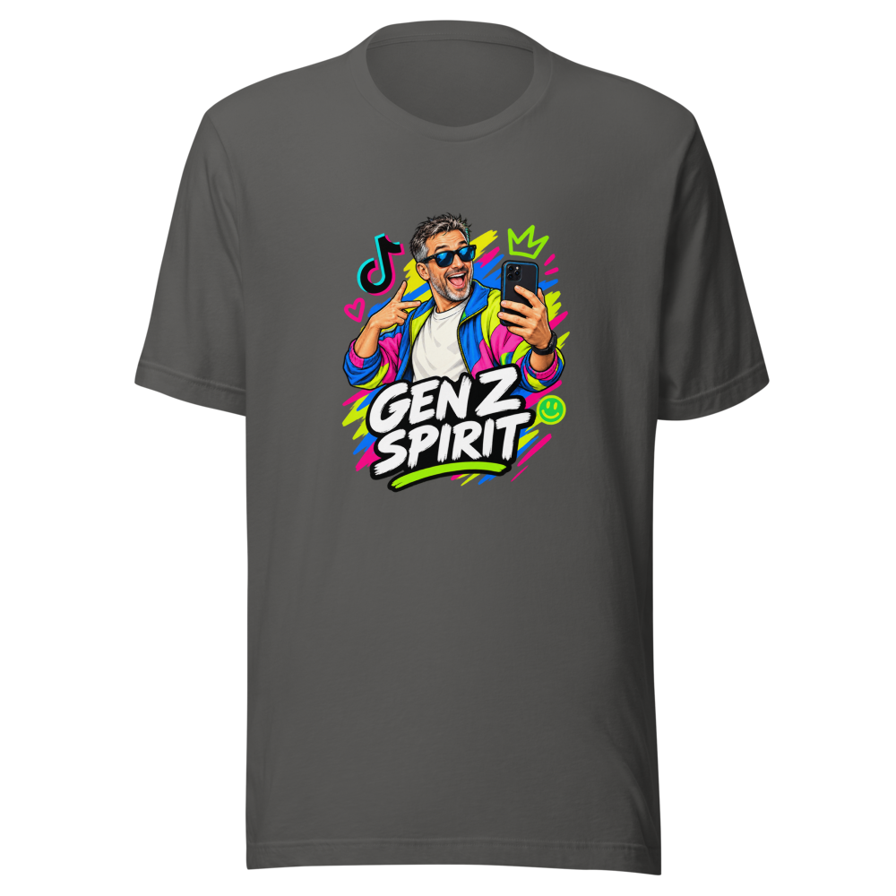 Gen Z Spirit 40 Year Old Men T-Shirt - Image 11