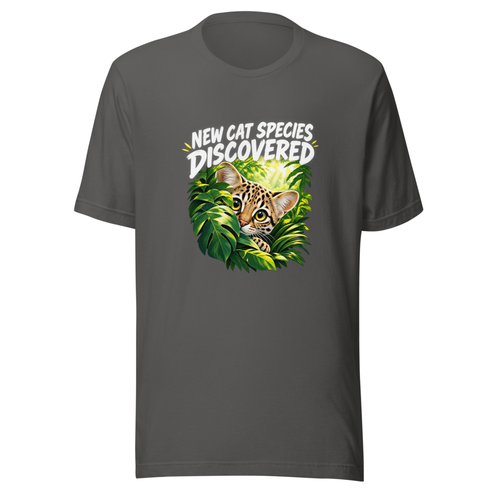 New Cat Species Discovered - Tiny Wild Cat Tee - Image 11