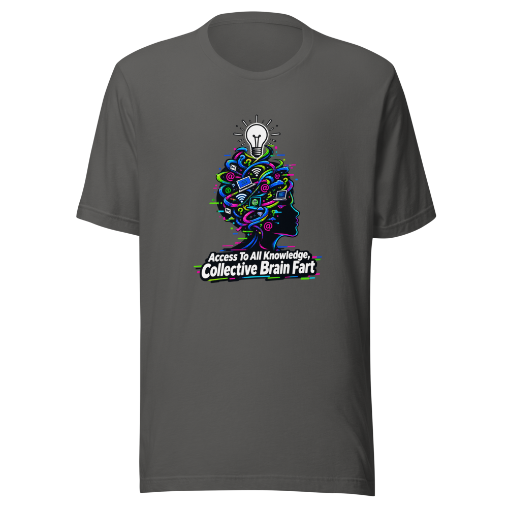 Modern Genius Tee: Information Overload - Image 11