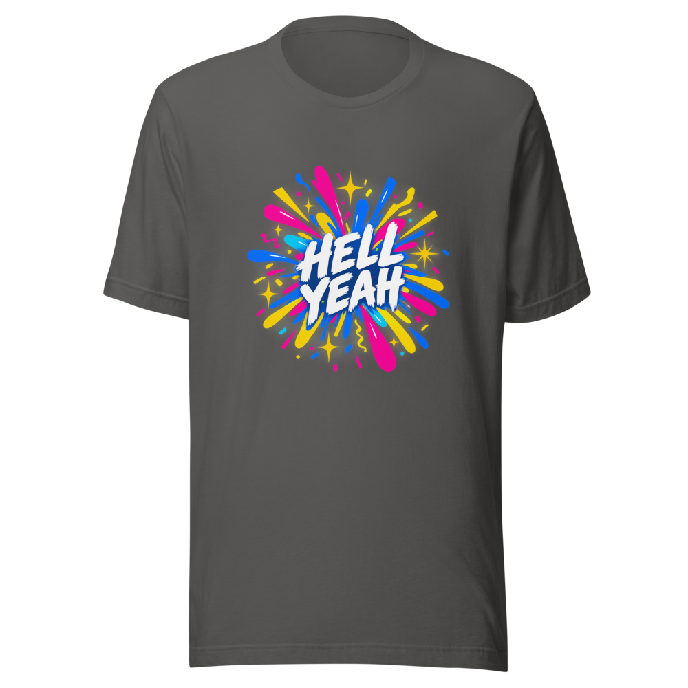 Hell Yeah! Positive Vibes Graphic Tee - Image 11