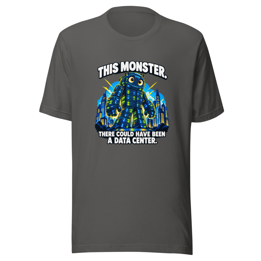 This Monster Data Center Viral Meme T-Shirt - Image 11