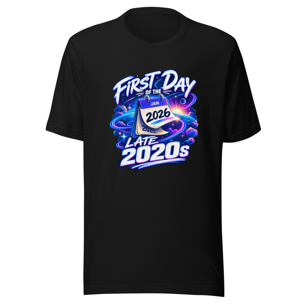 First Day of the Late 2020s T-Shirt - Image 2