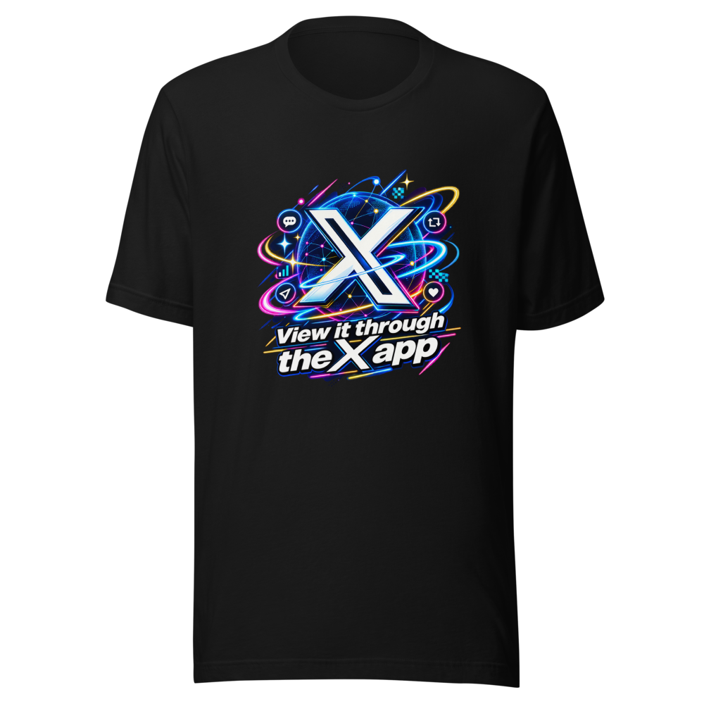 X App Vibes Tee: Viral Tweet Fashion - Image 2