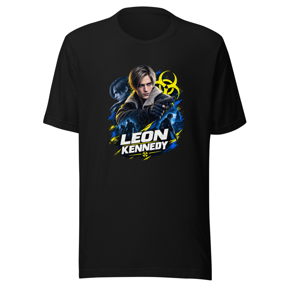 Robert Pattinson Leon Kennedy Resident Evil Tee - Image 2
