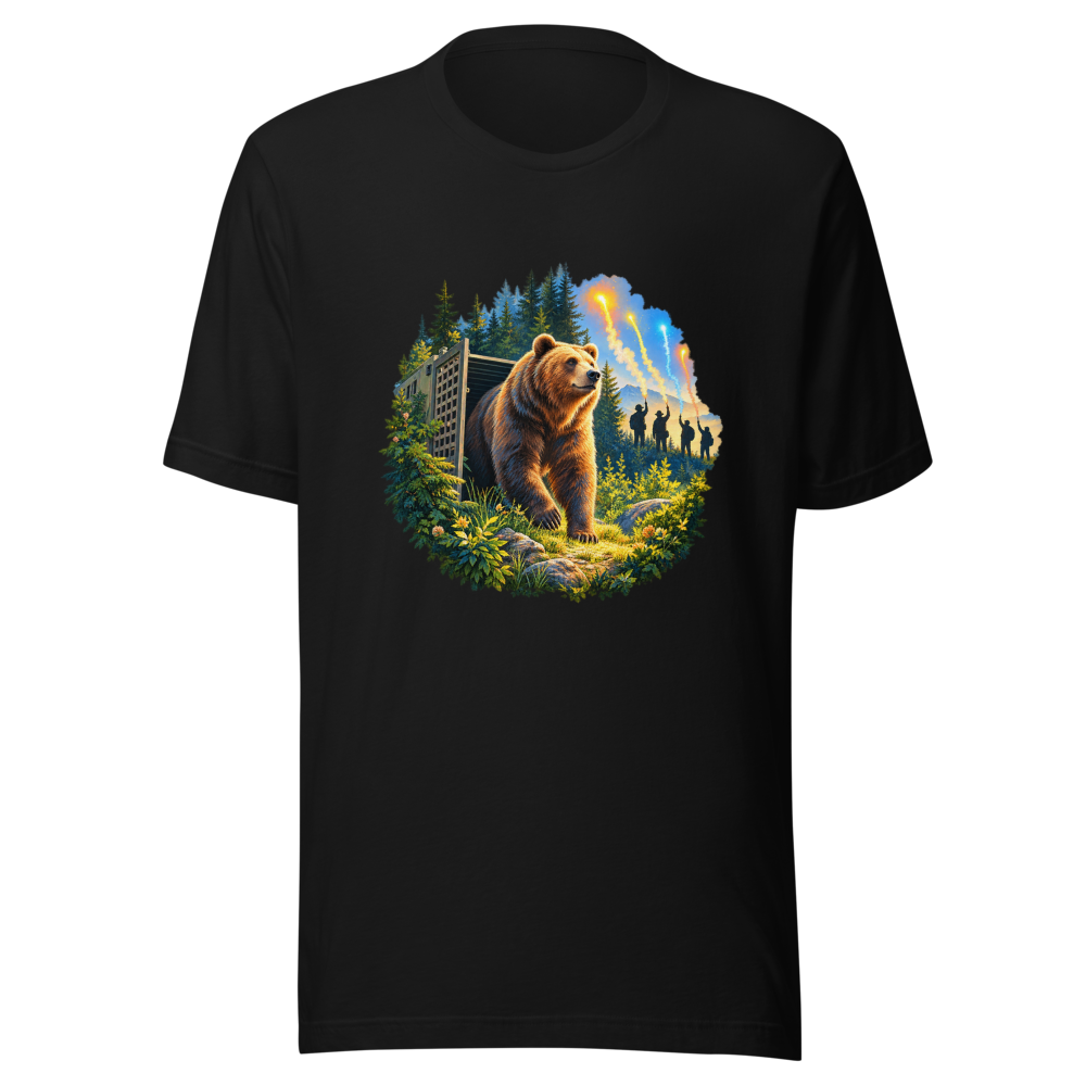 Bear Release Emotional Tears T-Shirt - Image 2