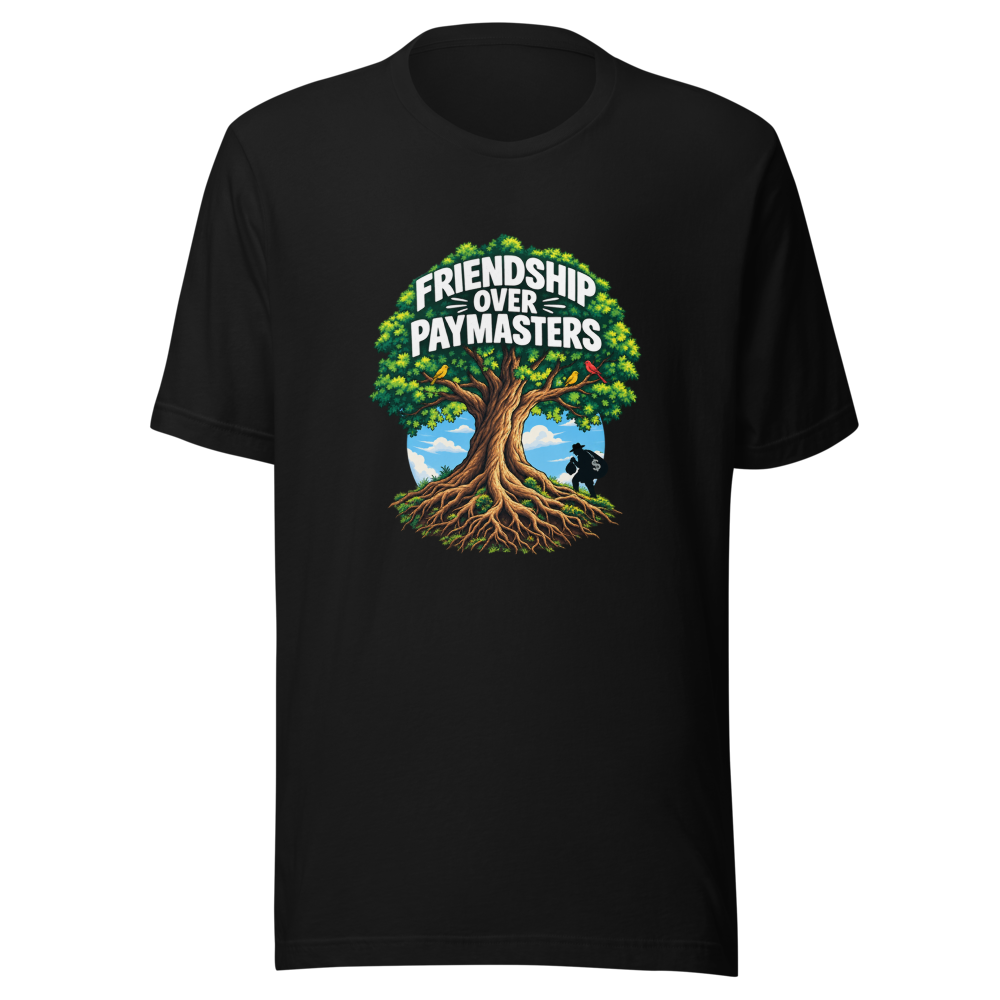 Friendship Over Paychecks Tee - Image 2