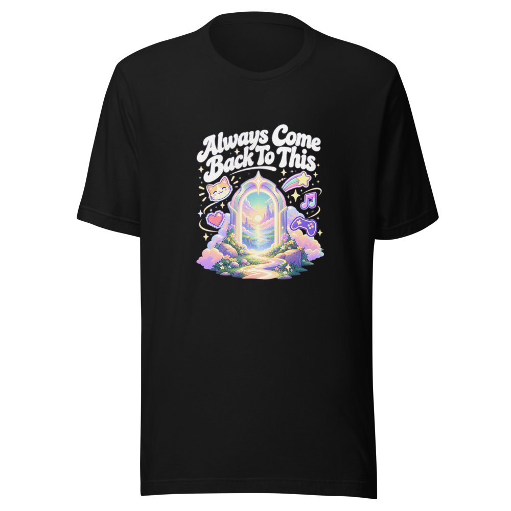 Always Come Back To This Vibe T-Shirt - Image 2
