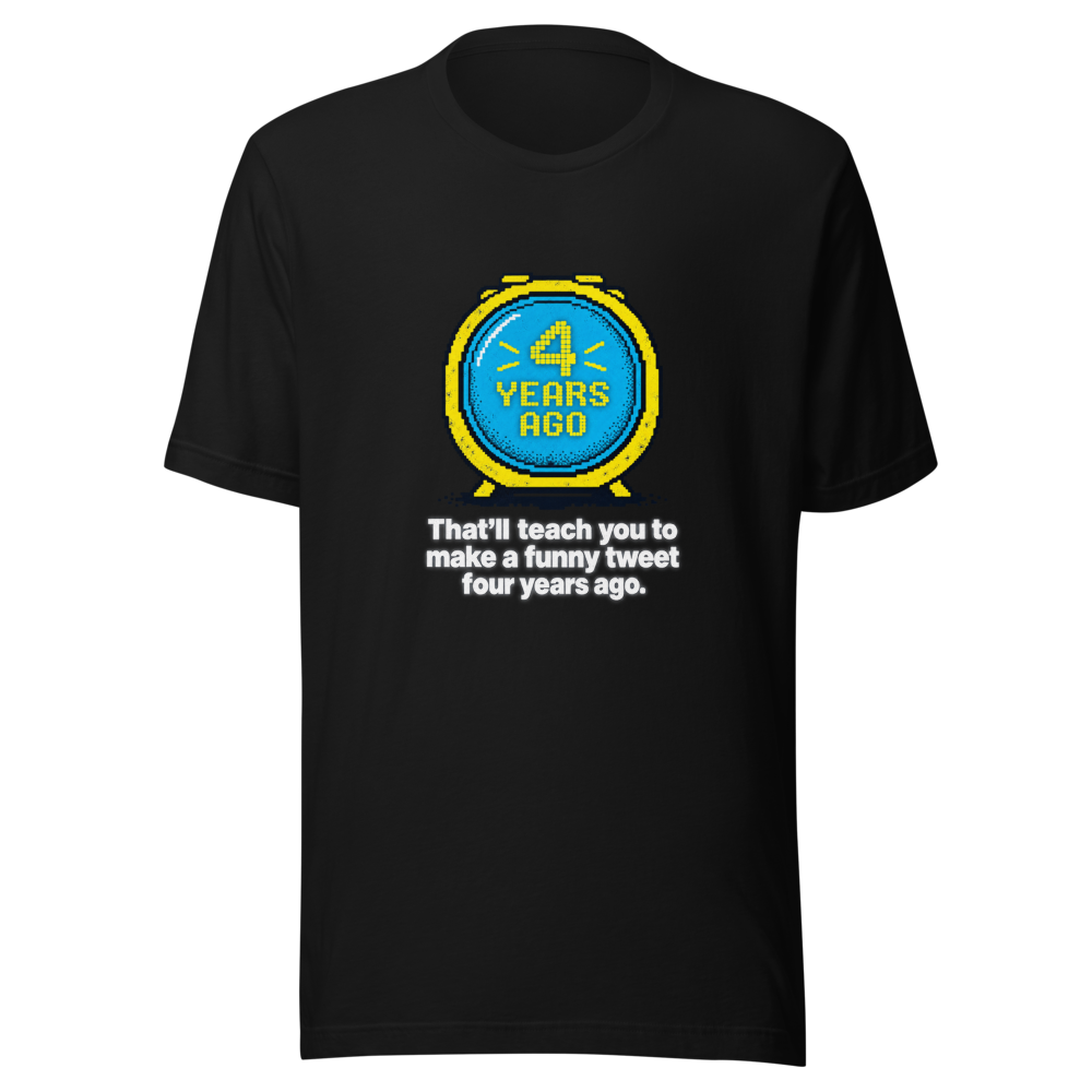 Funny Tweet Flashback T-Shirt - Image 2