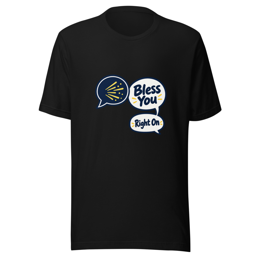 The Funniest Calm Bless You Tee - Image 2