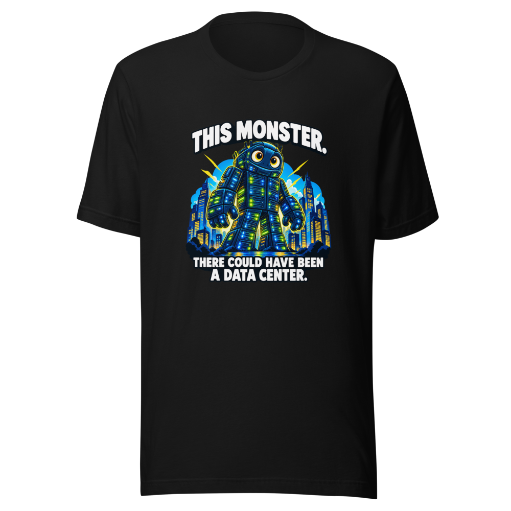 This Monster Data Center Viral Meme T-Shirt - Image 2