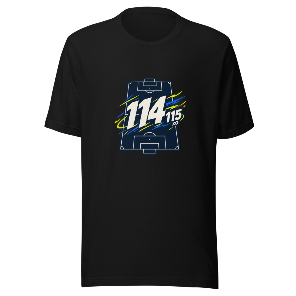 Man City's 114 Charges From 115 xG T-Shirt - Image 2
