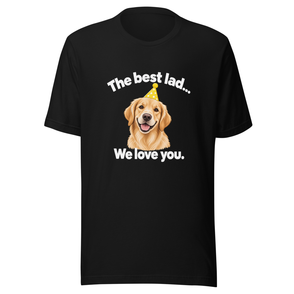 Best Lad Love You Iconic Quote T-Shirt - Image 2