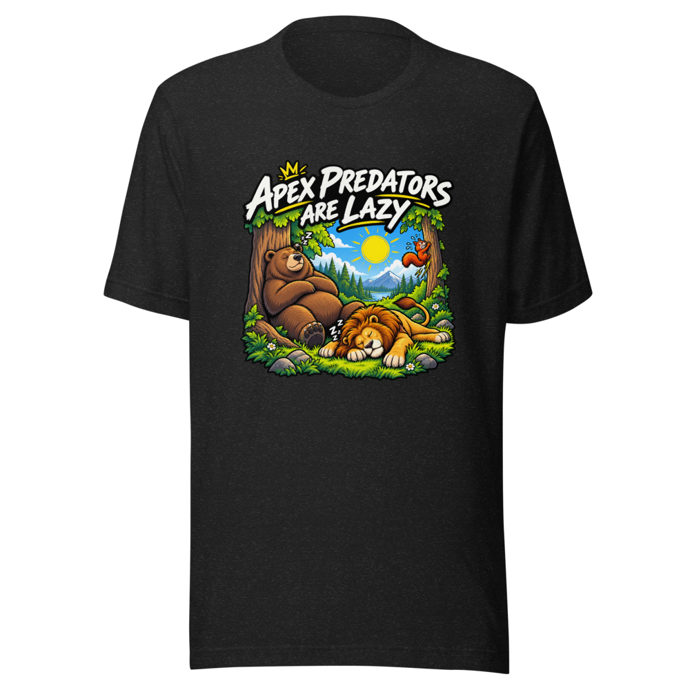 Apex Predator Lazy Vibes Only T-Shirt