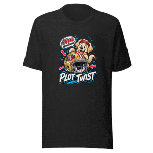 49ers Headband Twist Tee