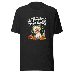 First Time Trying Alcohol Meme T-Shirt