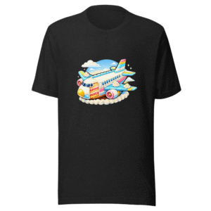 Viral Plane Cake T-Shirt - Sweetest Flight Ever