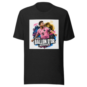 2026 Ballon d'Or Nominee Messi Fan Tee