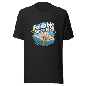 Foldable Since 1828 T-Shirt - Vintage Dictionary Style