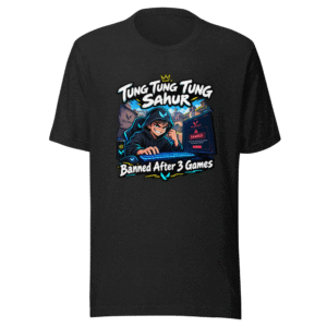 Valorant Hacker "Tung Tung Tung Sahur" Ban T-Shirt