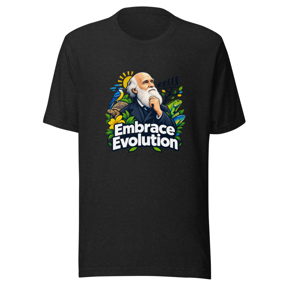 Embrace Evolution: Darwin's Journey T-Shirt