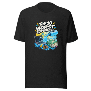 Worst Experience Leaking Bag Water Bottle Tee