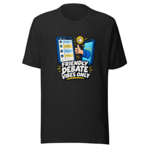 Friendly Debate Vibes T-Shirt