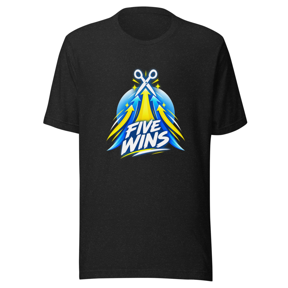 Five Wins Streak T-Shirt | ManCity Fan Gear